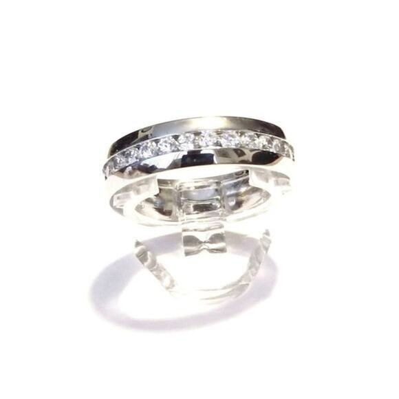 New stainless steel CZ ring size 5 - Picture 4 of 4